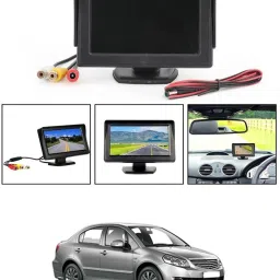 Universal Car Dashboard 4.3Inch TFT Display LCD Monitor Screen-259 Black LCD-image-91
