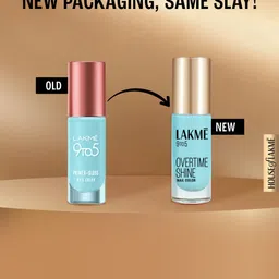 Lakme 9 to 5 Long Lasting Primer + Gloss Nail Color 6 ml - Sky Blue image 4