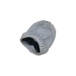 Gajraj Self Design Snuggy Fit Beanie Cap image 4