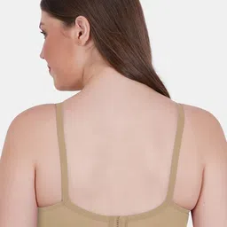 Reveira Medium Coverage Seamless Non Padded Dry Fit Bra With All Day Comfort image 2