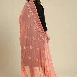 Dupatta Bazaar Embroidered Dupatta with Thread Work image 4