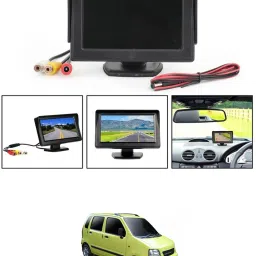 Universal Car Dashboard 4.3Inch TFT Display LCD Monitor Screen-303 Black LCD-image-84