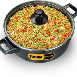 Cook n Serve Bowl with Glass Lid (NCB30G) Stew Pan 23 cm diameter with Lid 3 L capacity-image-14