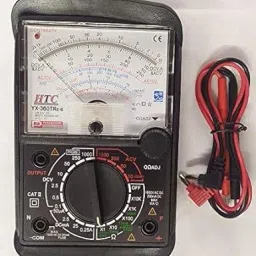 sprk HTC Instrument 360TREB Analog Multimeter (Black 2000 Counts) Analog Multimeter image 2