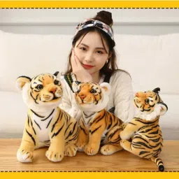 PLUSHJOY Baby Tiger Soft Stuffed Plush Animal Toy for Kids and Gift Toys - 22 cm image 4