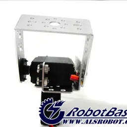 Full Set DIY 2DOF Robot Arm Manipulator Claw+2pcs Servo Brackets(Not Assembly) Kit image 5