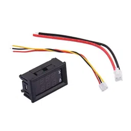 Dual Led 0.28″ Display for DC0-100V 50A Voltage and Current Test Digital Instrument, Digital Meter Panel Amplifier Red Blue 50A image 5