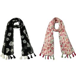 StoleVilla Floral Chiffon Stoles-image-101
