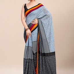 Anouk Geometric Printed Pure Cotton Saree-picture-22