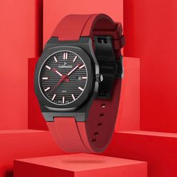 TORNADO Men Printed Dial & Bracelet Style Straps Analogue Watch T22002-BSRB-1