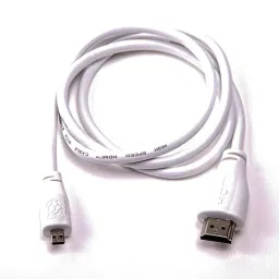 Raspberry Pi Official Micro-HDMI to Standard HDMI Cable (1 Meter) image 4