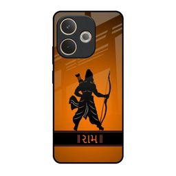 QRIOH Rama Printed Oppo A5 Pro 5G Glass Back Case Mobile Accessories-image-92