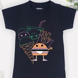Billion Boys Printed Bio Finish Applique T-shirt-image-66
