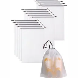 atorakushon White Set of 6 Reusable Shoes Organiser Organisers-20
