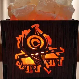 Radhey Radhey Himalayan Rock Salt Lamp for Positive Energy, Table Lamp-35