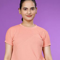 SAKARMAA Women Solid Round Neck Crop Top-image-77