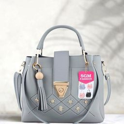 SGM FASHION Women PU Swagger Handheld Bag-image-57