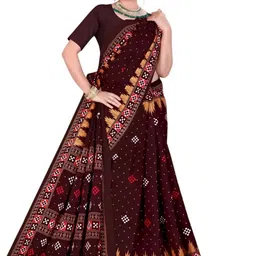 TARENI Sambalpuri Printed Pure Cotton Saree-picture-17