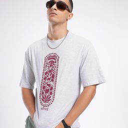glitchez Graphic Printed Relaxed Fit T-shirt-picture-37