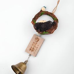 COMICSENSE Brown & Beige Textured Windchimes WithBells-54