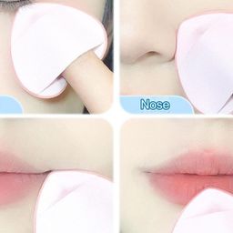 Facejewel 4in1 Makeup Brush With Mini Heart & Mini Sponge Puff image 4
