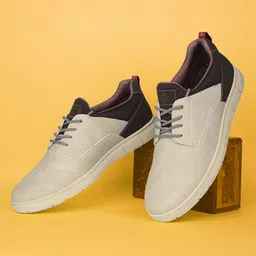 Bata Red Label Men Lace-Up Casual Derby Shoes-image-4