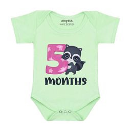 Arvesa 5 Month Baby Printed Bodysuit-image-57