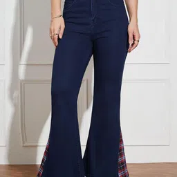 Miss Chase Women Bootcut High-Rise Stretchable Jeans-image-63