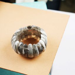 Bamboo Tree Jewels Resin Stone Stretchable Elasticated Bracelet-image-76