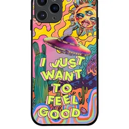 QRIOH Quirky Printed iPhone 11 Pro Back Case Mobile Accessories-image-87