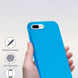 LIRAMARK Solid Printed iPhone 8 plus Back Case Mobile Accessories image 5