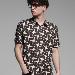 Jack & Jones Men Opaque Printed Casual Shirt-image-59