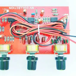 m v collection VOLUME,BASS, AND, TREBLE CONTROL EQUALISER WITH CONNECTING WIRES FOR AMPLIFIERS , HIGH QUALITY Electronic Components Electronic Hobby Kit image 3