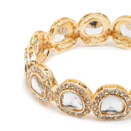 Anouk Set Of 2 Gold-Plated Stone Studded Bangles image 5
