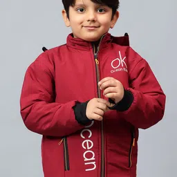 BAESD Boys Padded Jacket with Patchwork-image-34