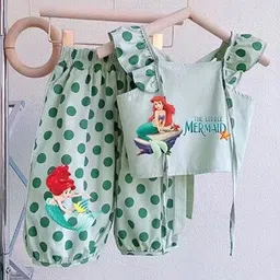 INCLUD Girls Printed Top With Joggers-image-49