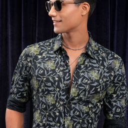 LOCOMOTIVE Premium Men Solid Occasion Shirt-image-8