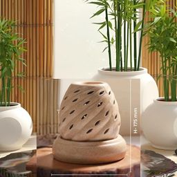 Kraftlik Handicraft Brown Ceramic Vases-image-20