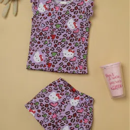 RAINE AND JAINE Girls Printed Night suit-picture-42