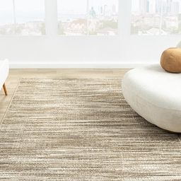 Kaleen India Yellow Polypropylene Abstract Anti-Skid Carpets-image-47