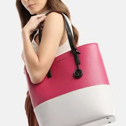 Allen Solly Colourblocked Structured Shoulder Bag image 5
