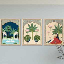 Traditional Wall Art With Frame Home Decor Wall Painting For Living Room Office Bedroom-image-12