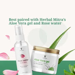 Herbal Mitra Set Of 2 100% Natural & Pure Kasturi Haldi & Multani Mitti Powder - 100g Each image 2