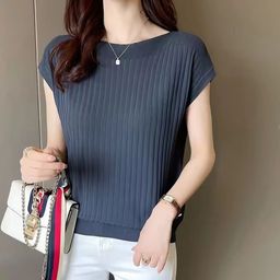 KPOP Women Boat Neck Top-image-97