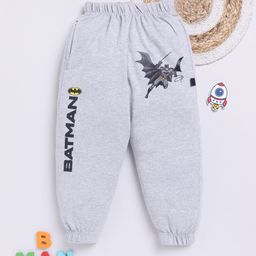 YK X Minute Mirth Boys Pure Cotton Batman Printed Relaxed Fit Joggers-picture-31