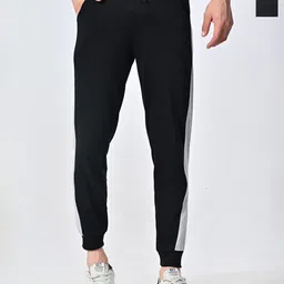 BAESD Men Pack Of 2 Pure Cotton Mid-Rise Joggers-image-32