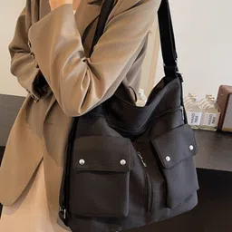 DressBerry PU Structured Shoulder Bag-34