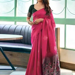 Kesudi Ethnic Motifs Woven Design Saree-picture-32