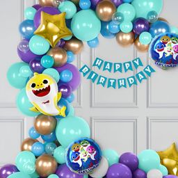 Special You 64Pcs Blue & Green Birthday Decor-picture-4