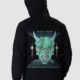 BOMBAE TEES Men Graphic Printed Hooded Sweatshirt-picture-5